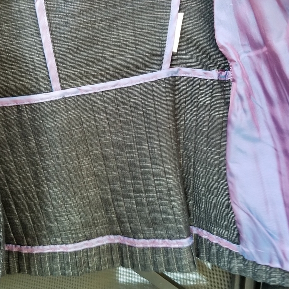 Philippe DUBUC Women's Designer Structured Statement Tiered Jacket - Picture 15 of 16